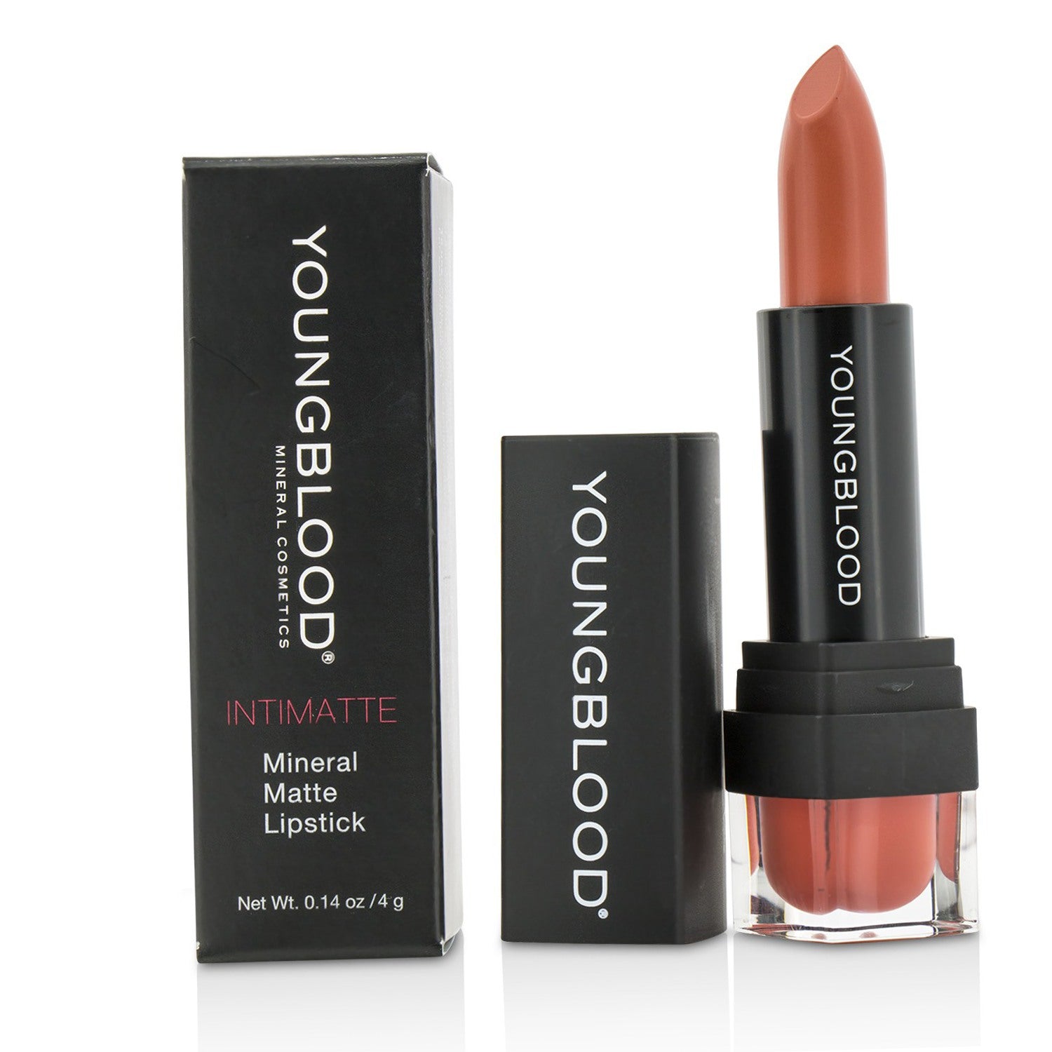 Youngblood/ヤングブラッド+インティマット ミネラルマットリップスティック+4g/0.14oz+#Flirt ブランドコスメ
